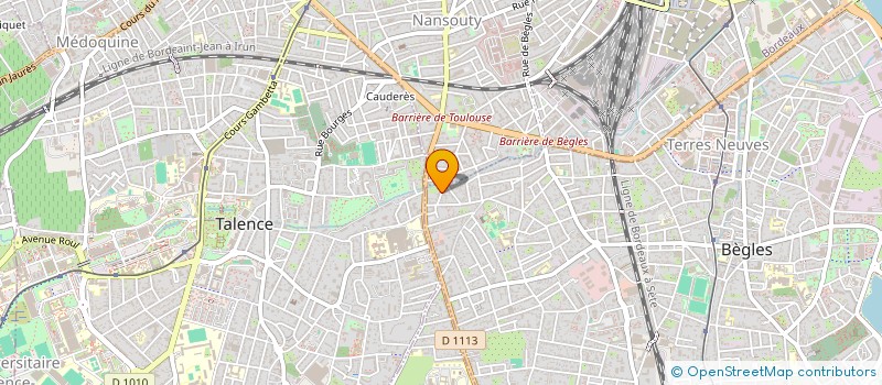 localisation de l'entreprise MADAME FARIDA JAHA à BEGLES