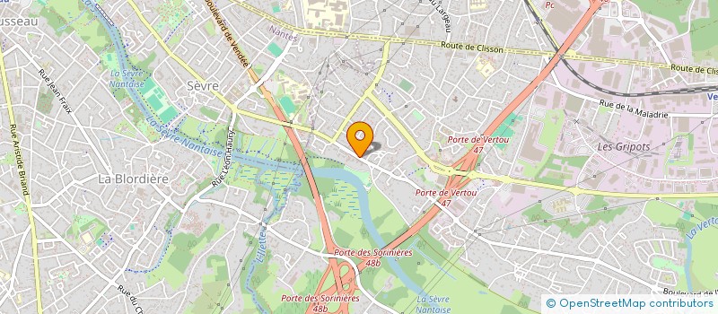 localisation de l'entreprise MADAME FARIDA KARIMOVA  VERTOU