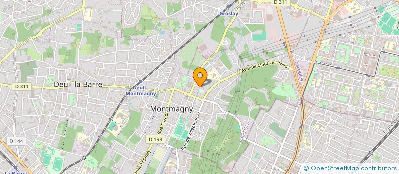 localisation de l'entreprise MADAME FARIDA KHALE  MONTMAGNY