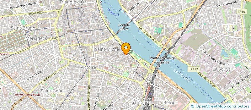 localisation de l'entreprise MADAME FARIDA KOULIBALE IKONGA  BORDEAUX