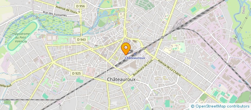 localisation de l'entreprise MADAME FARIDA LALAOUI à CHATEAUROUX