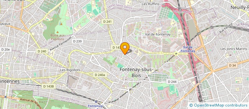localisation de l'entreprise MADAME FARIDA MAKRI à FONTENAY-SOUS-BOIS