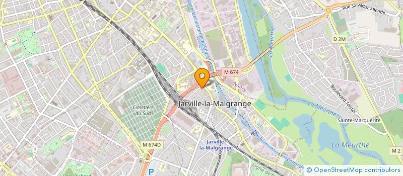 localisation de l'entreprise MADAME FARIDA MANSEUR  JARVILLE-LA-MALGRANGE