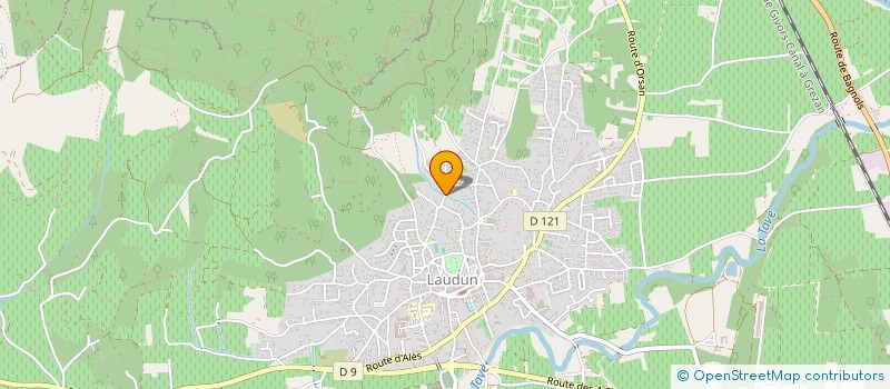 localisation de l'entreprise MADAME FARIDA MECHREF  LAUDUN-L'ARDOISE