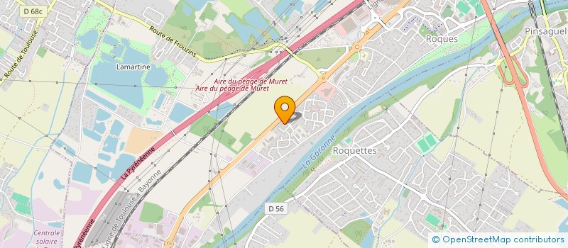 localisation de l'entreprise MADAME FARIDA MEHTOUGUI  ROQUES