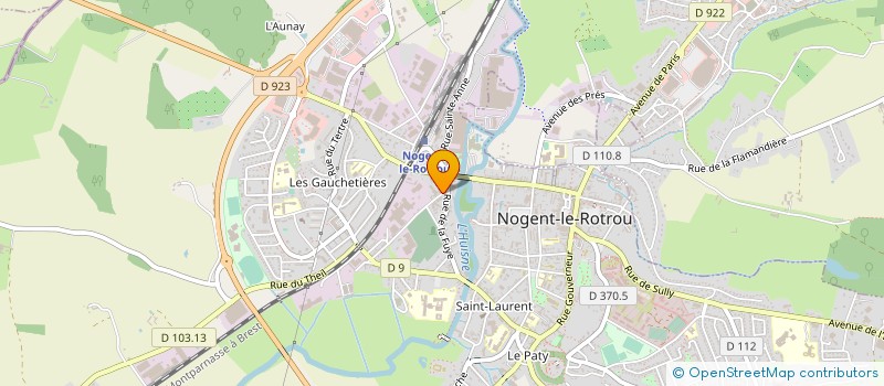 localisation de l'entreprise MADAME FARIDA MESSAD à NOGENT-LE-ROTROU