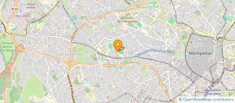 localisation de l'entreprise MADAME FARIDA MEZIAN à MONTPELLIER