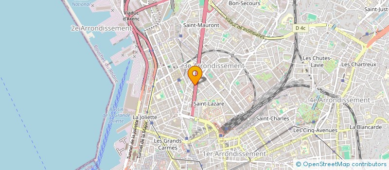 localisation de l'entreprise MADAME FARIDA MOSTEFA HANCHOUR à MARSEILLE 3E ARRONDISSEMENT