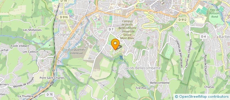 localisation de l'entreprise MADAME FARIDA RASSALE  JACOB-BELLECOMBETTE