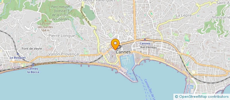 localisation de l'entreprise MADAME FARIDA SOUFARI à CANNES
