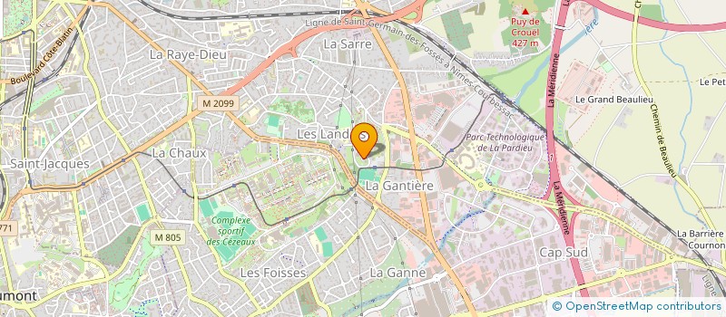 localisation de l'entreprise MADAME FARIDA TIEMA  CLERMONT-FERRAND