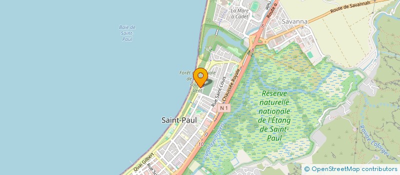 localisation de l'entreprise MADAME FARIDA VIRAPIN à SAINT-PAUL
