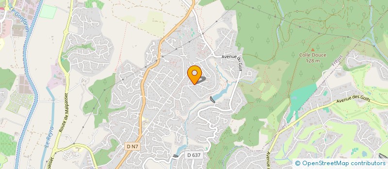 localisation de l'entreprise MADAME FARIDA ZIMOUCHE à FREJUS