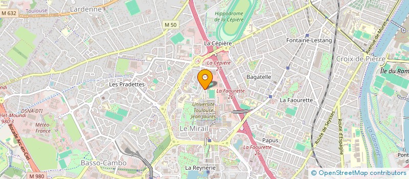 localisation de l'entreprise MADAME FARIDATH ABAYOMI  TOULOUSE