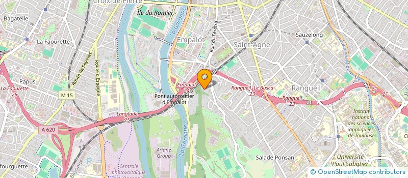 localisation de l'entreprise MADAME FARIDEH VAHEDI BODLA à TOULOUSE