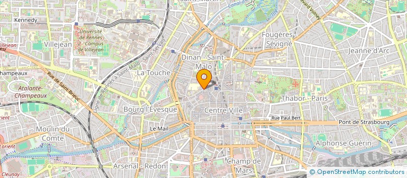 localisation de l'entreprise MADAME FARIELLE-ANNE BOURQUE  RENNES