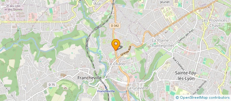 localisation de l'entreprise MADAME FARIELLE LAIDI  FRANCHEVILLE