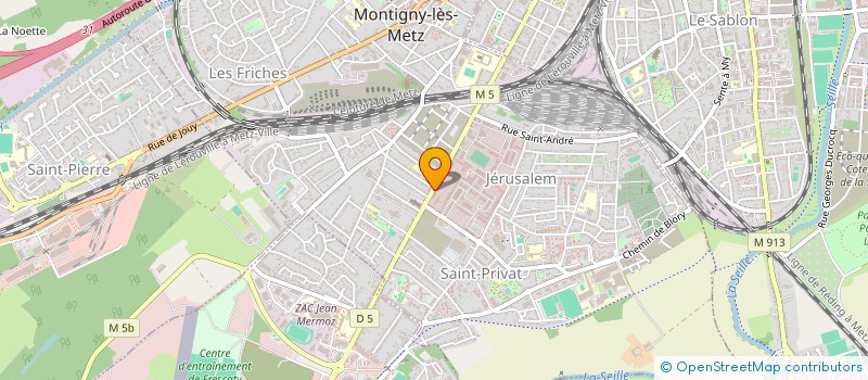 localisation de l'entreprise MADAME FARIID TARAFET  MONTIGNY-LES-METZ