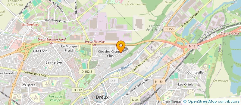 localisation de l'entreprise MADAME FARJANA BEGUM à DREUX