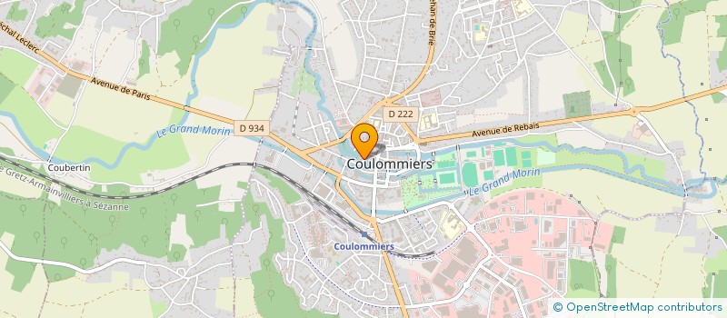 localisation de l'entreprise MADAME FARJETTE LIFWA à COULOMMIERS