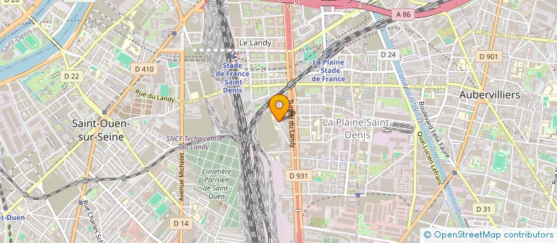 localisation de l'entreprise MADAME FAROUMA TRAORE à SAINT-DENIS