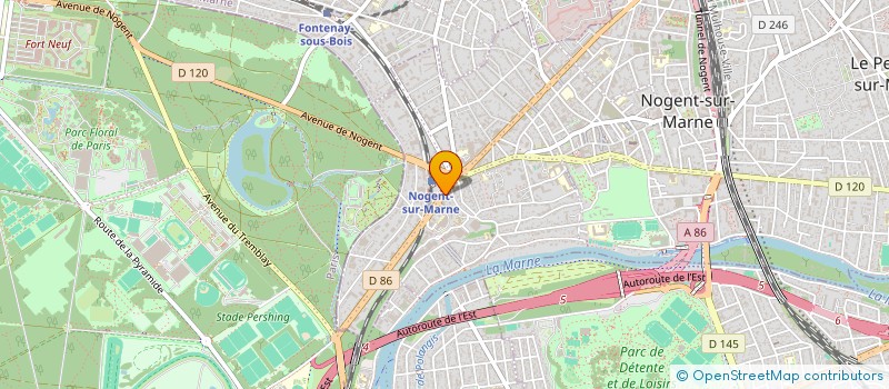 localisation de l'entreprise MADAME FARRAH IHAMOUINE  NOGENT-SUR-MARNE