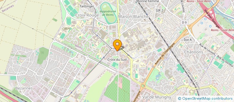 localisation de l'entreprise MADAME FARRAH ZERE  REIMS