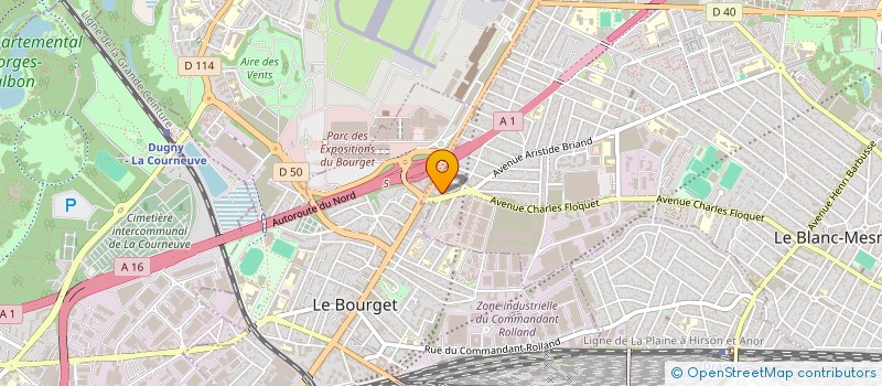 localisation de l'entreprise MADAME FARROUDJA OULD YAOU à LE BLANC-MESNIL