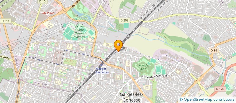 localisation de l'entreprise MADAME FARZANA SULTANA  GARGES-LES-GONESSE