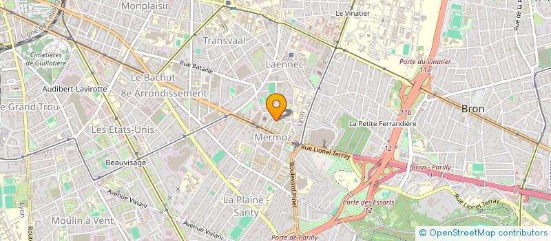 localisation de l'entreprise MADAME FARZANAH NADIR  LYON