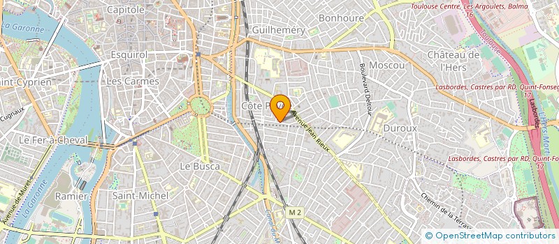 localisation de l'entreprise MADAME FARZANEH MOHAJER  TOULOUSE
