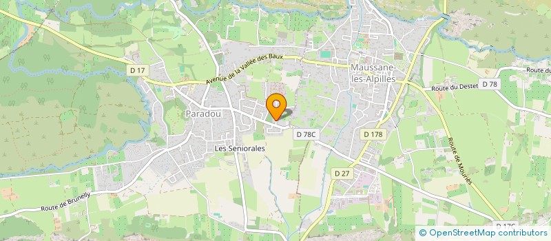 localisation de l'entreprise MADAME FASSILA AOUN  PARADOU