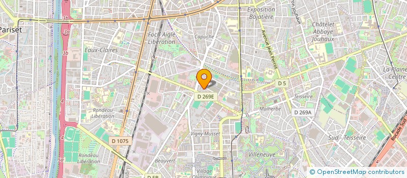 localisation de l'entreprise MADAME FATEMEH MOHAMMADI  GRENOBLE