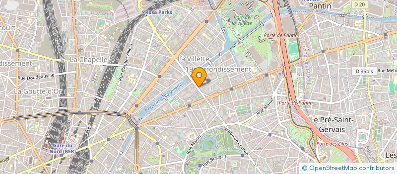 localisation de l'entreprise MADAME FATEMEH ZANJANI  PARIS