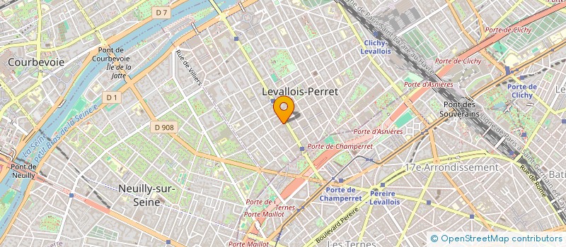 localisation de l'entreprise MADAME FATEN ALI à LEVALLOIS-PERRET
