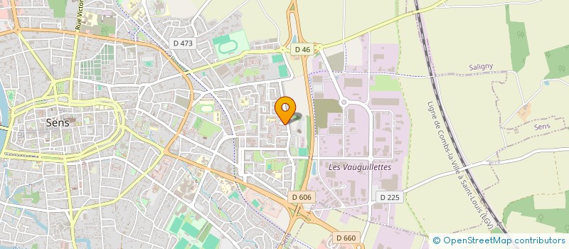 localisation de l'entreprise MADAME FATEN FATEH à SENS
