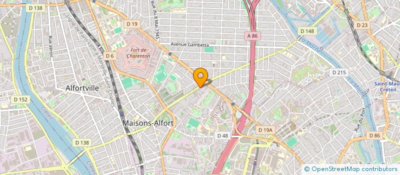 localisation de l'entreprise MADAME FATEN MALKI  MAISONS-ALFORT
