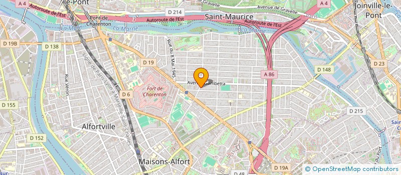 localisation de l'entreprise MADAME FATENE AYADI  MAISONS-ALFORT