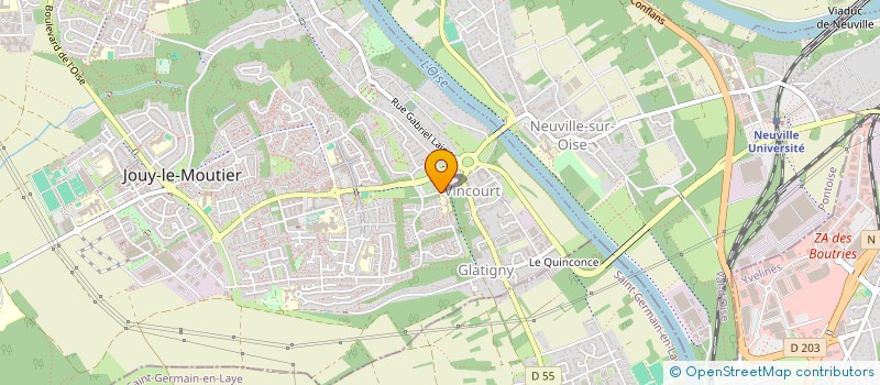localisation de l'entreprise MADAME FATENE DEMAIS à JOUY-LE-MOUTIER