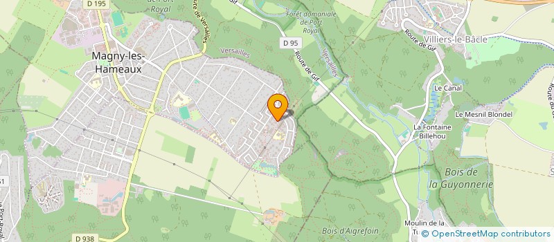 localisation de l'entreprise MADAME FATHIA LABRAG  MAGNY-LES-HAMEAUX