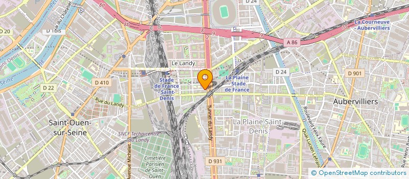 localisation de l'entreprise MADAME FATHIA NOUIRA  SAINT-DENIS