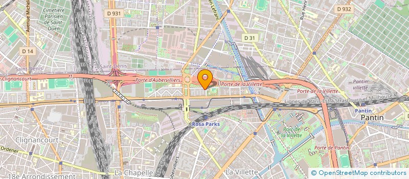 localisation de l'entreprise MADAME FATHIA OUESLATI  PARIS