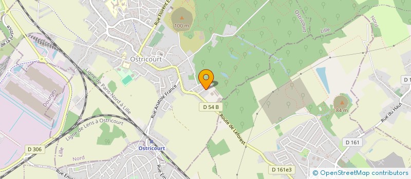 localisation de l'entreprise MADAME FATHIA RAZI à OSTRICOURT