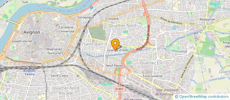 localisation de l'entreprise MADAME FATHIA TACHOUA  LE PONTET