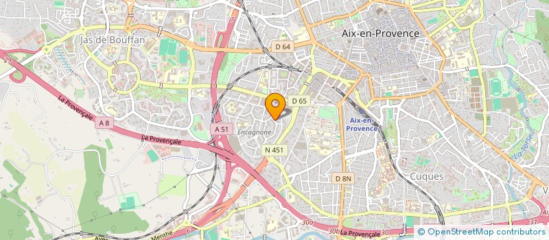 localisation de l'entreprise MADAME FATHMA BAADACHE  AIX-EN-PROVENCE