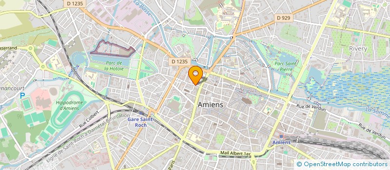 localisation de l'entreprise MADAME FATHOUMA ZERGA à AMIENS
