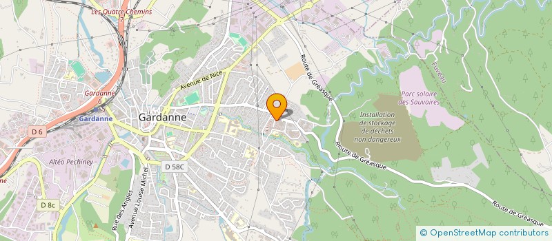 localisation de l'entreprise MADAME FATIA BEN RAHMA à GARDANNE