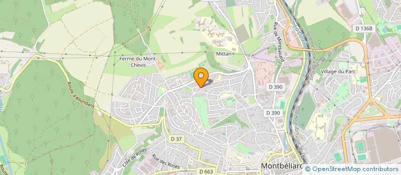 localisation de l'entreprise MADAME FATIA HASNAOUI à MONTBELIARD