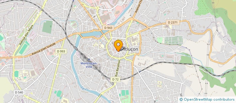 localisation de l'entreprise MADAME FATIHA ABDERRAHMANE à MONTLUCON