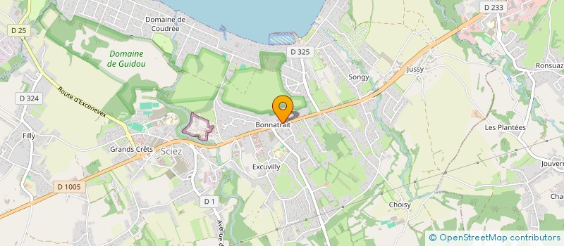 localisation de l'entreprise MADAME FATIHA ABED  SCIEZ